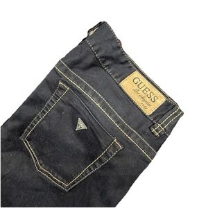 Guess Daredevil Boot Jeans Women's Size 32x33 Black  Denim